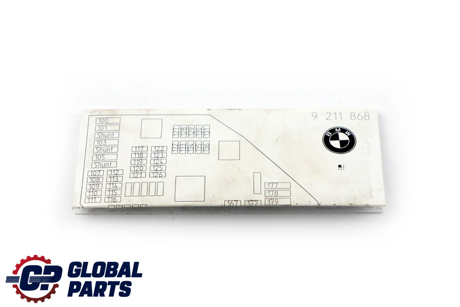 BMW F10 F11 Key Map Fuse Grouping 9211868