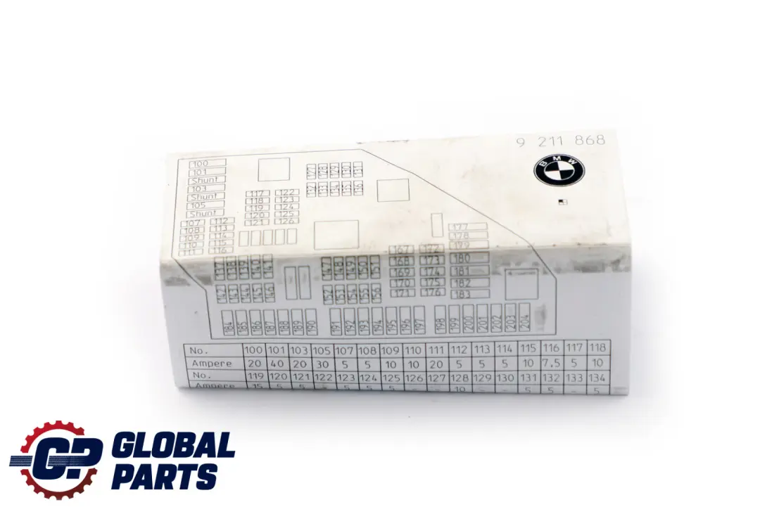 BMW F10 F11 Carte des fusibles de la clé - SKU 9211868 - Numéro de pièce 6987936