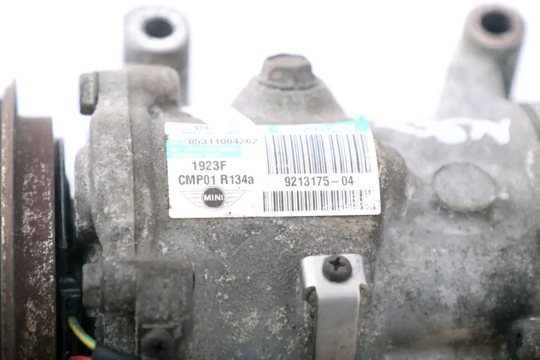 Sprężarka Pompa Kompresor Klimatyzacji A/C do MINI R55 R56 R57 LCI R60 o numerze 9213175 MINI R55 R56 R57 LCI R60 Sprężarka Pompa Kompresor Klimatyzacji A/C - SKU 9213175 - Numer Części 9213175