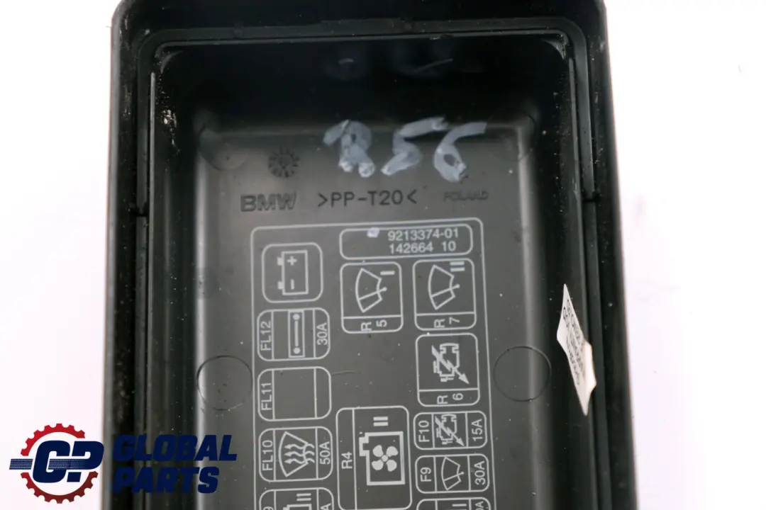 Mini R55 R56 R57 Tapa Caja de fusibles de distribución de energía - SKU 9213374 - Número de pieza 9213374
