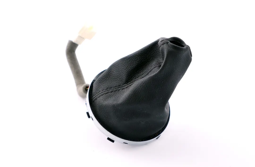 Selector Lever Boot Cover Chrom Black to Mini Cooper R56 with Part number 9214055 Mini Cooper R56 Selector Lever Boot Cover Chrom Black - SKU 9214055 - Part number 9214055