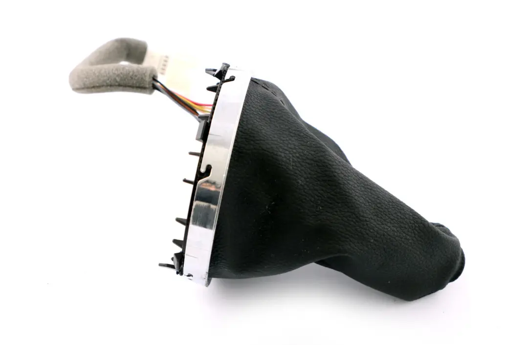 Selector Lever Boot Cover Chrom Black to Mini Cooper R56 with Part number 9214055 Mini Cooper R56 Selector Lever Boot Cover Chrom Black - SKU 9214055 - Part number 9214055