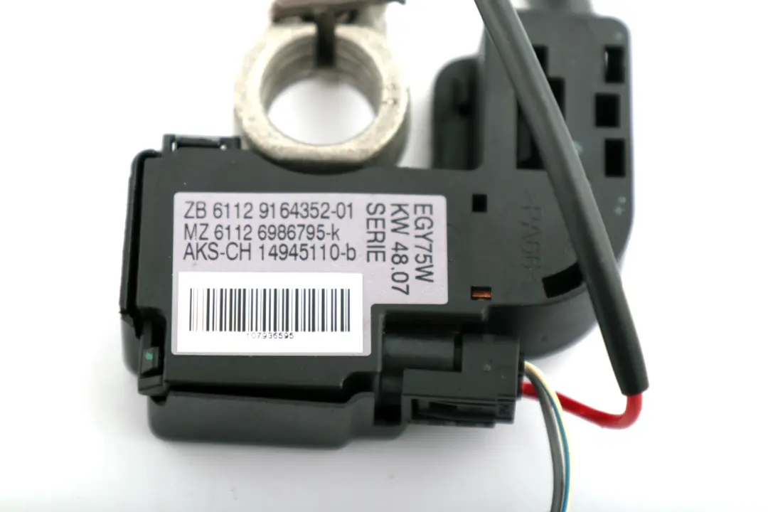 BMW 3 Series E90 E91 E92 E93 Negative Battery Cable Minus Pole IBS - SKU 9215952 - Part number 9215952