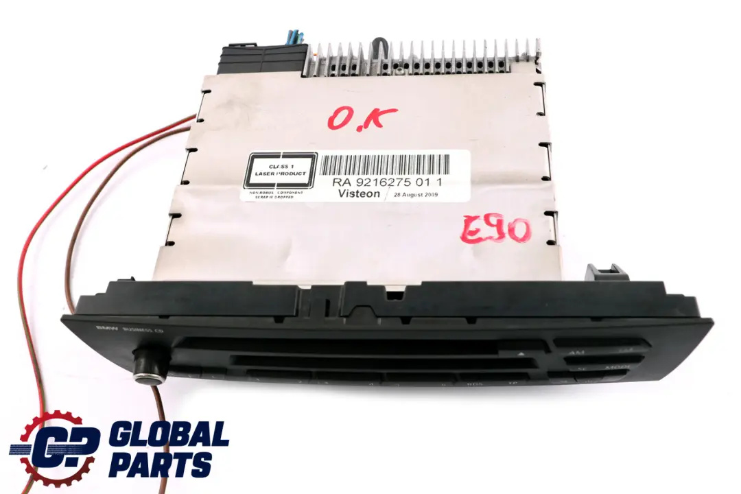 BMW E81 E87 E90 E91 LCI E92 E93 Radio Radioodtwarzacz CD Business - SKU 9216275 - Numer Części 9236531