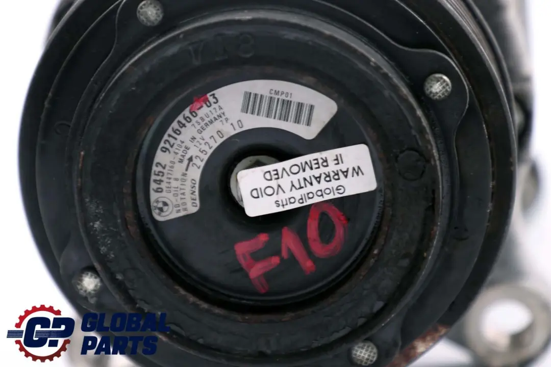 Condizionata Pompa A/C per Compressore BMW F10 F11 F30 F31 Aria con numero di parte 9216466 Compressore BMW F10 F11 F30 F31 Aria Condizionata Pompa A/C - SKU 9216466 - Numero di parte 9216466