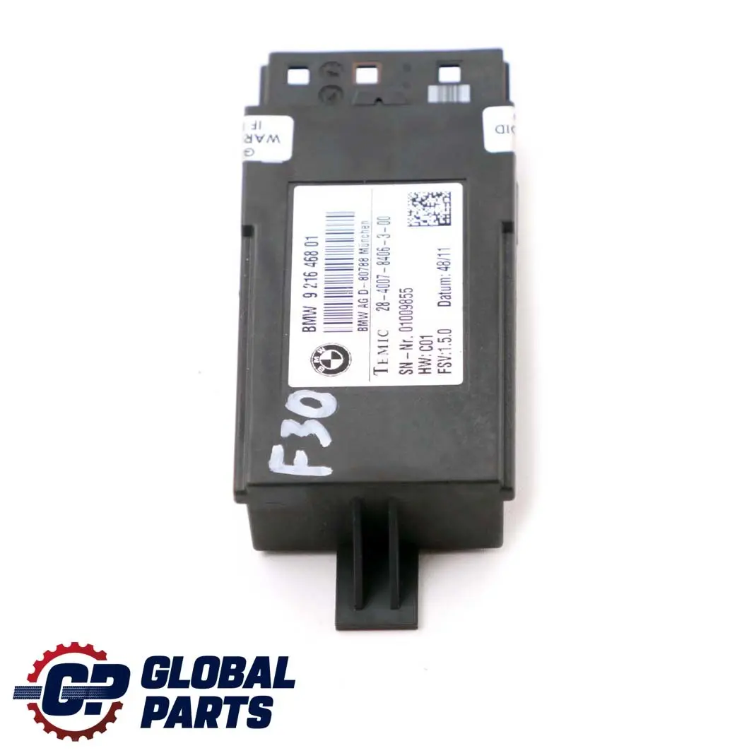 BMW 1 3 5 F10 F11 F20 F30 F31 Front Seat Heating Control Module ECU - SKU 9216468 - Part number 9216468