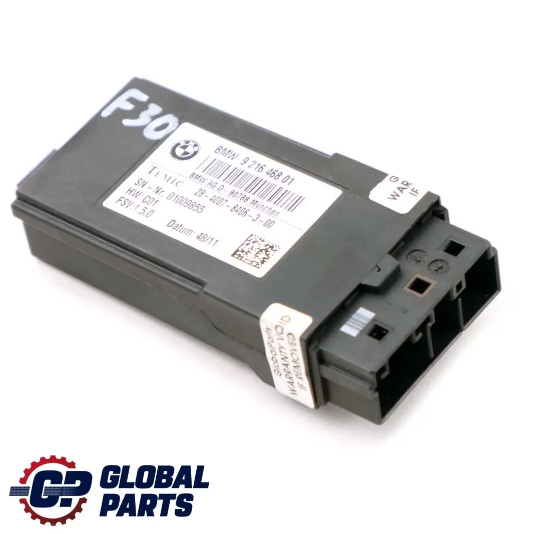 BMW 1 3 5 F10 F11 F20 F30 F31 Front Seat Heating Control Module ECU - SKU 9216468 - Part number 9216468