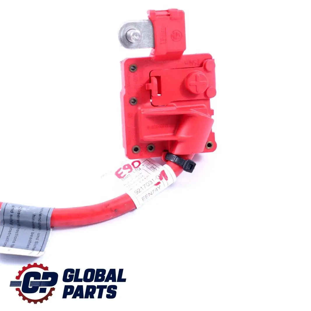 BMW X1 E82 E84 E88 E90 E91 E92 LCI Battery Cable Plus Pole - SKU 9217031-1 - Numéro de pièce 9217031