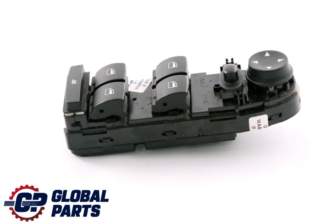 BMW E87 E87N Interruptor Elevalunas Lado Conductor Derecho Negro - SKU 9217254-1 - Número de pieza 9217254