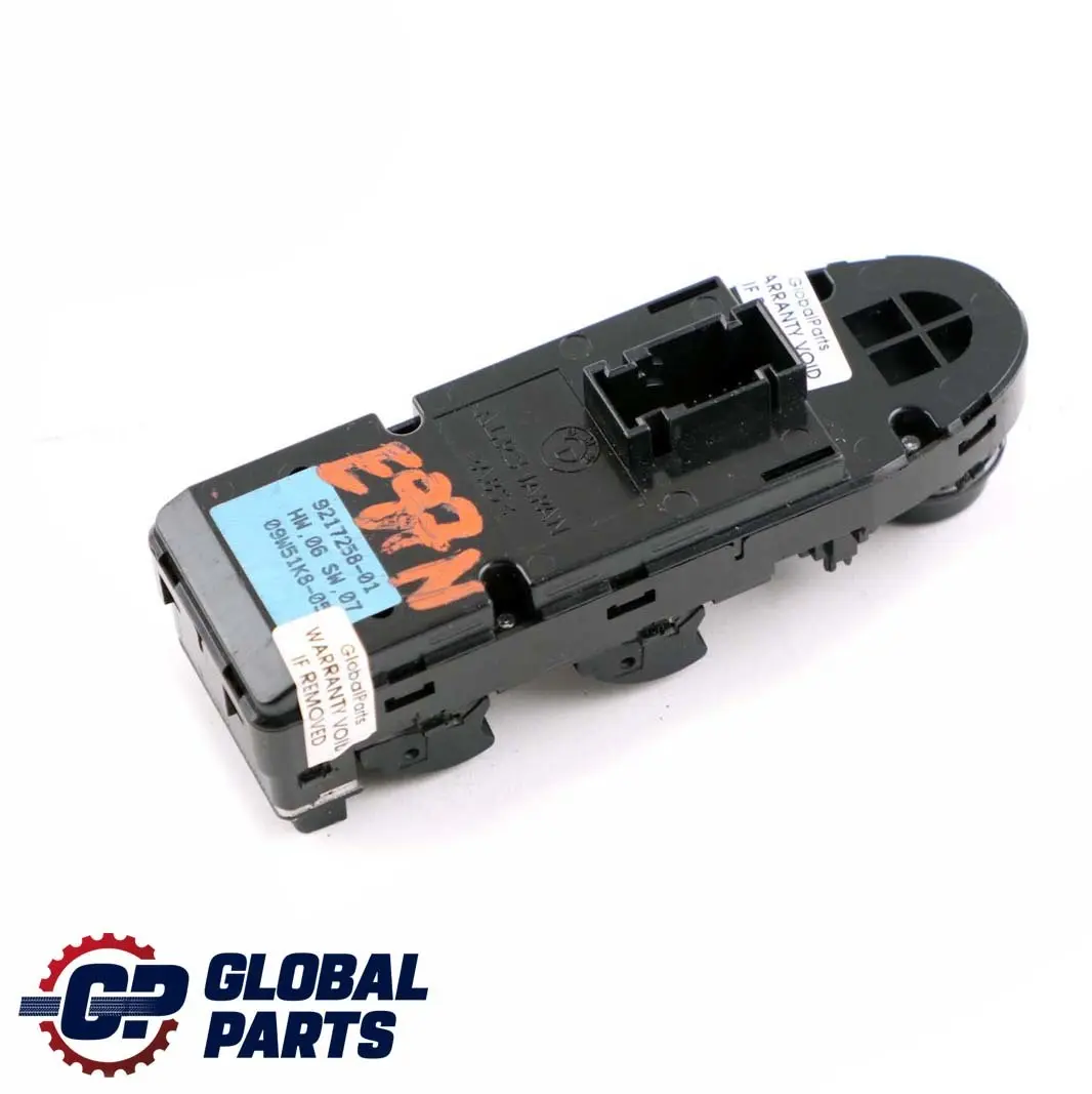 Switch Button Window Lifter Driver's Side to BMW 1 Series E87 LCI with Part number 9217258 BMW 1 Series E87 LCI Switch Button Window Lifter Driver's Side - SKU 9217258 - Part number 9217258