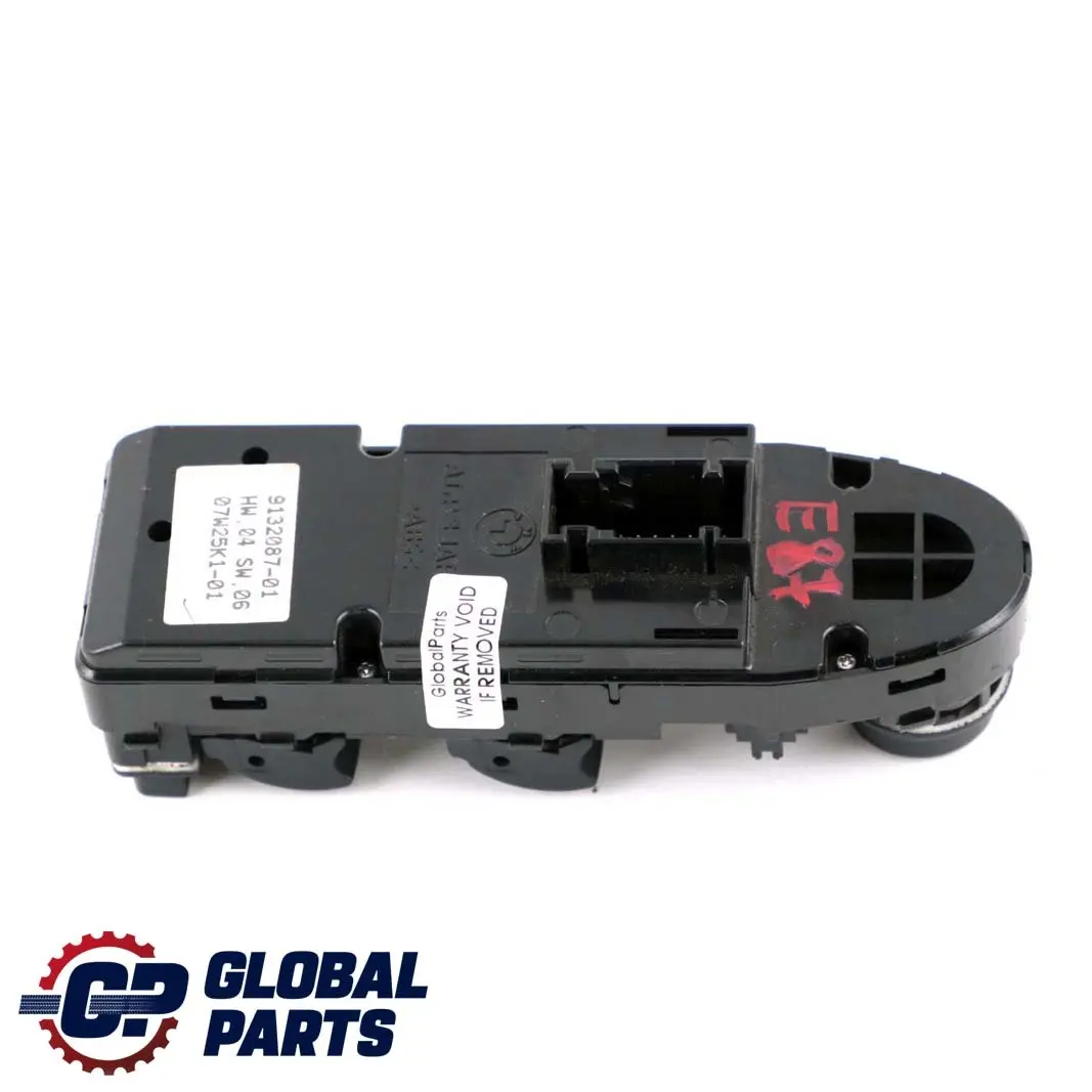 Frontale Conducente Interruttore Alzacristalli 9132087 per BMW E87 con numero di parte 9217259 BMW E87 Frontale Conducente Interruttore Alzacristalli 9132087 - SKU 9217259 - Numero di parte 9217259