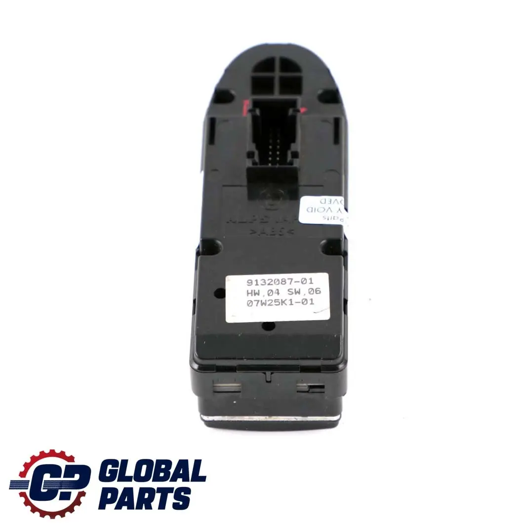 Frontale Conducente Interruttore Alzacristalli 9132087 per BMW E87 con numero di parte 9217259 BMW E87 Frontale Conducente Interruttore Alzacristalli 9132087 - SKU 9217259 - Numero di parte 9217259