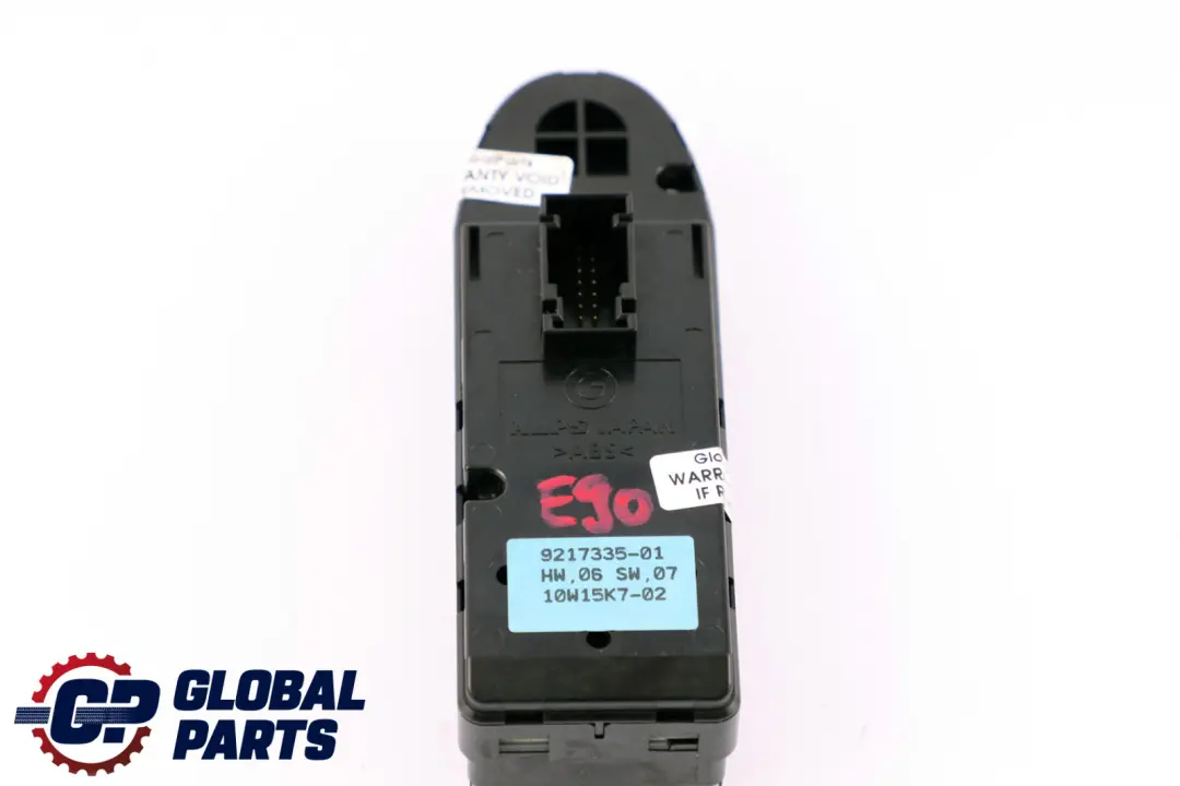 BMW E90 E91 Pulsador Conexion Retrovisores Electricos Lado conductor - SKU 9217335 - Número de pieza 9217335