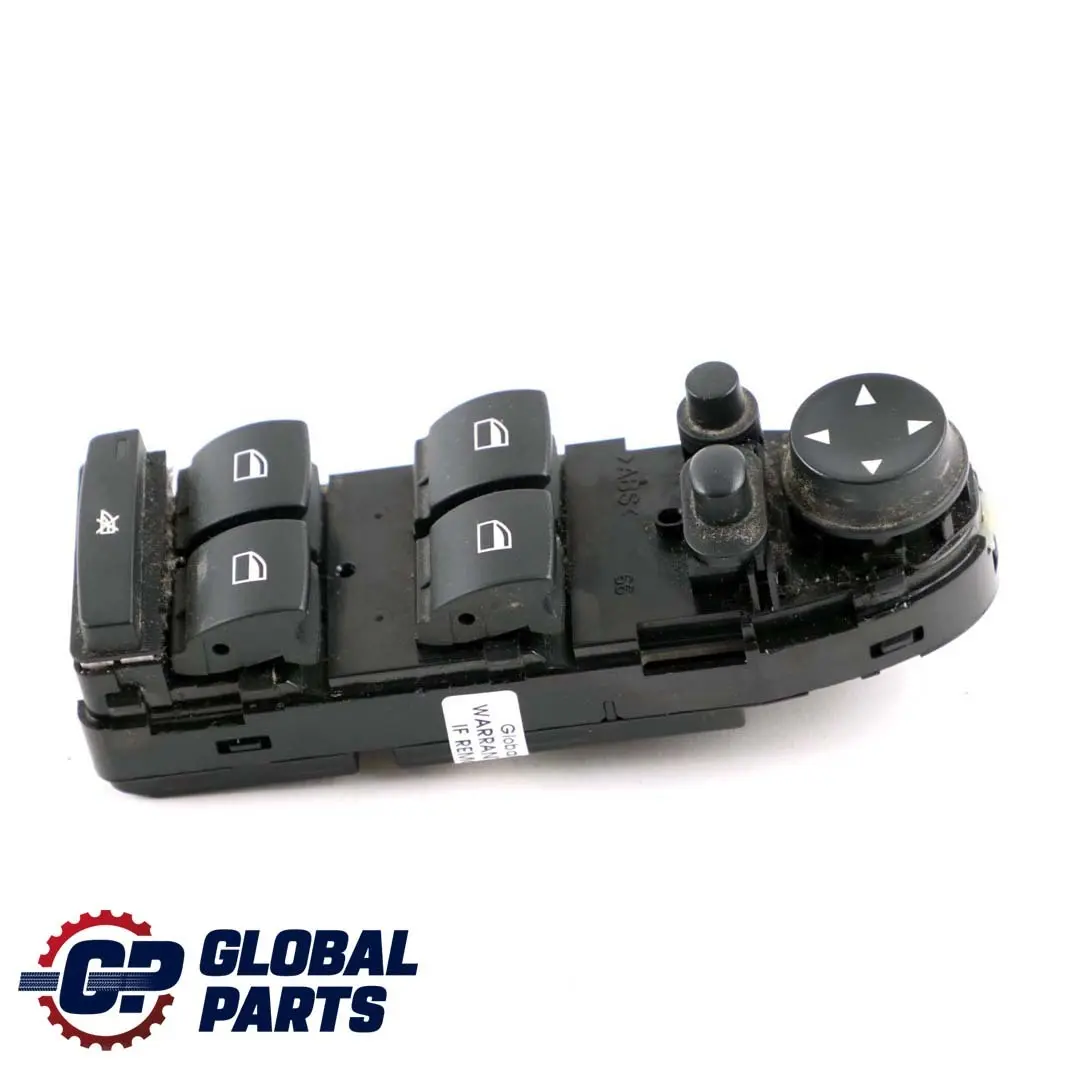 BMW 3 er E90 E91 Schalter Fensterheber Fahrerseite Anklappfunktion 9132149 - SKU 9217343 - Teilenummer 9217343