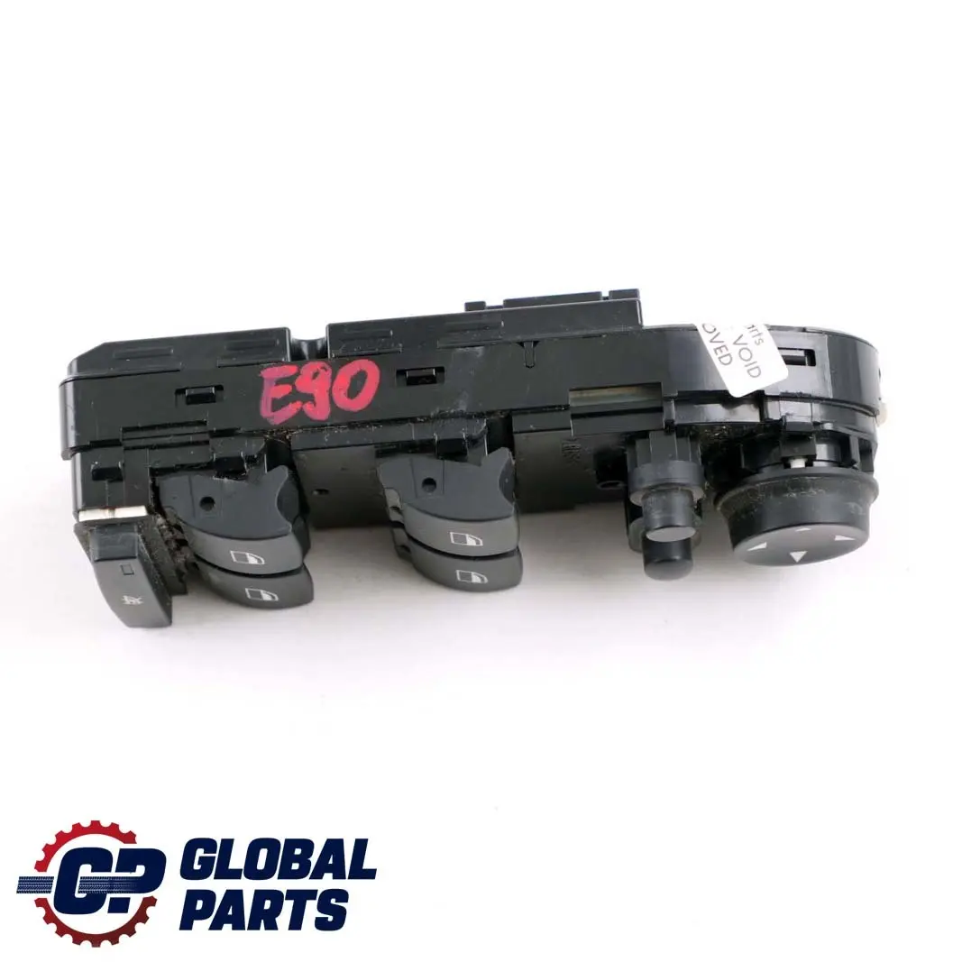 BMW E90 E91 Interruptor Elevalunas Plegado Electrico Lado Conductor 9132149 - SKU 9217343 - Número de pieza 9217343