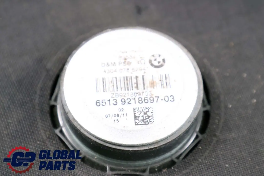 BMW X6 Series E71 Central Woofer Bass Speaker Stereo Subwoofer N/S - SKU 9218697 - Part number 9218697