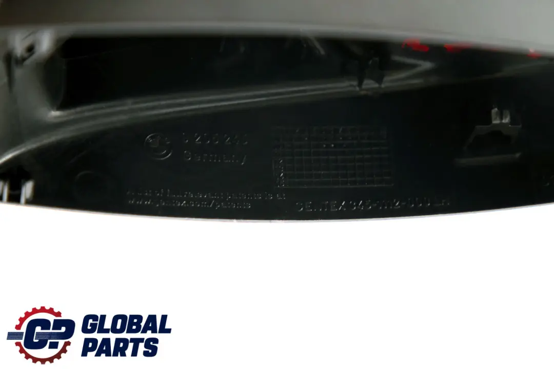 BMW 1 3 Series E81 E87 E90 E91 Set Of Covers Mirror Baseplate Black - SKU 9219140 - Part number 9219140