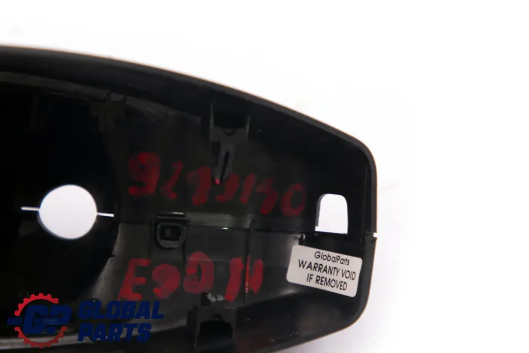 BMW 1 3 Series E81 E87 E90 E91 Set Of Covers Mirror Baseplate Black - SKU 9219140 - Part number 9219140