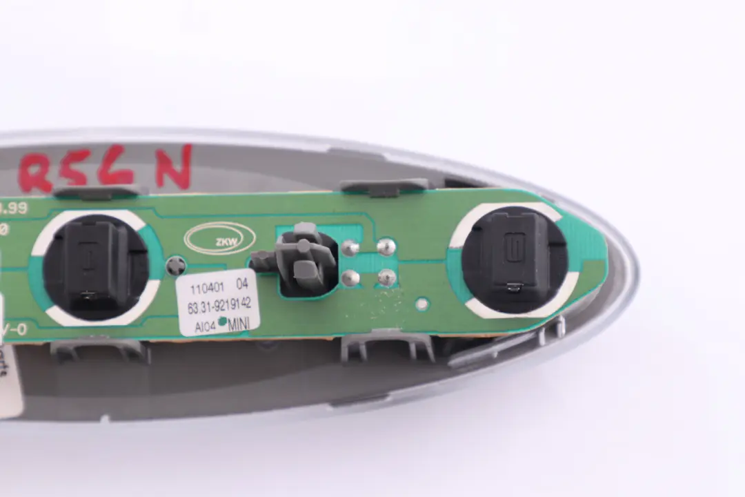Mini Cooper R55 R56 LCI Interior Techo Consola Luz Interruptor Pack - SKU 9219142 - Número de pieza 9219142