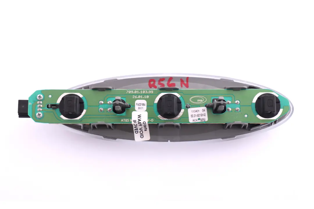 Mini Cooper R55 R56 LCI Interruttore Luce Tetto Console Interno - SKU 9219142 - Numero di parte 9219142