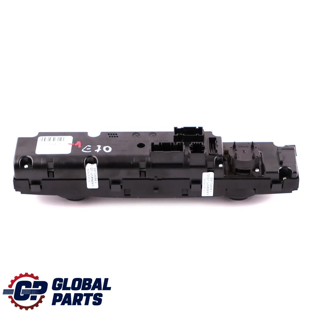 BMW X5 X6 E70 E71 Control Unit Panel Automatic Air Conditioning High - SKU 9219974 - Part number 9219974