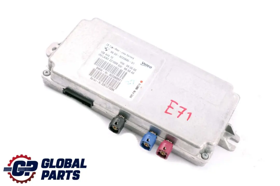 BMW X5 X6 E70 E71 Steuergerät Modul Oben Rück Ansicht Kamera - SKU 9220695 - Teilenummer 9291386