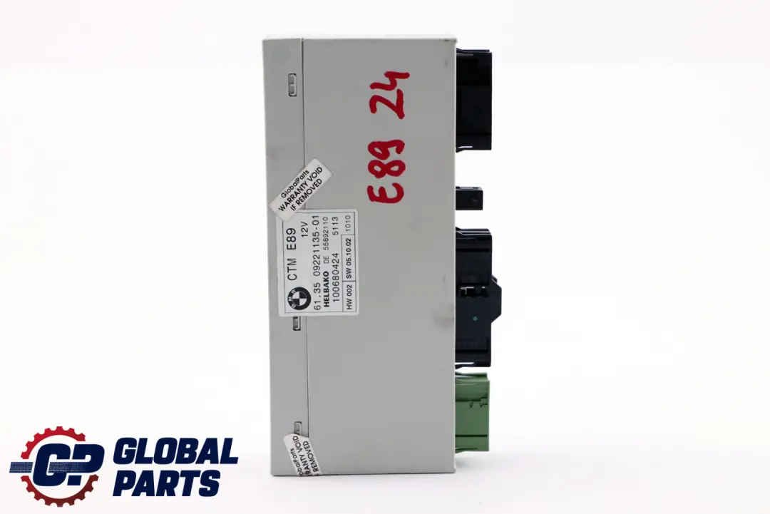 Top Module CTM 0 to BMW Z4 E89 Roadster Cabrio Convertible with Part number 9281723 BMW Z4 E89 Roadster Cabrio Convertible Top Module CTM 0 - SKU 9221135 - Part number 9281723