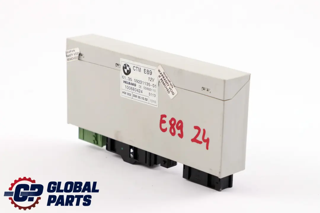 BMW Z4 E89 Roadster Cabrio Verdeckmodul CTM 0 - SKU 9221135 - Teilenummer 9281723