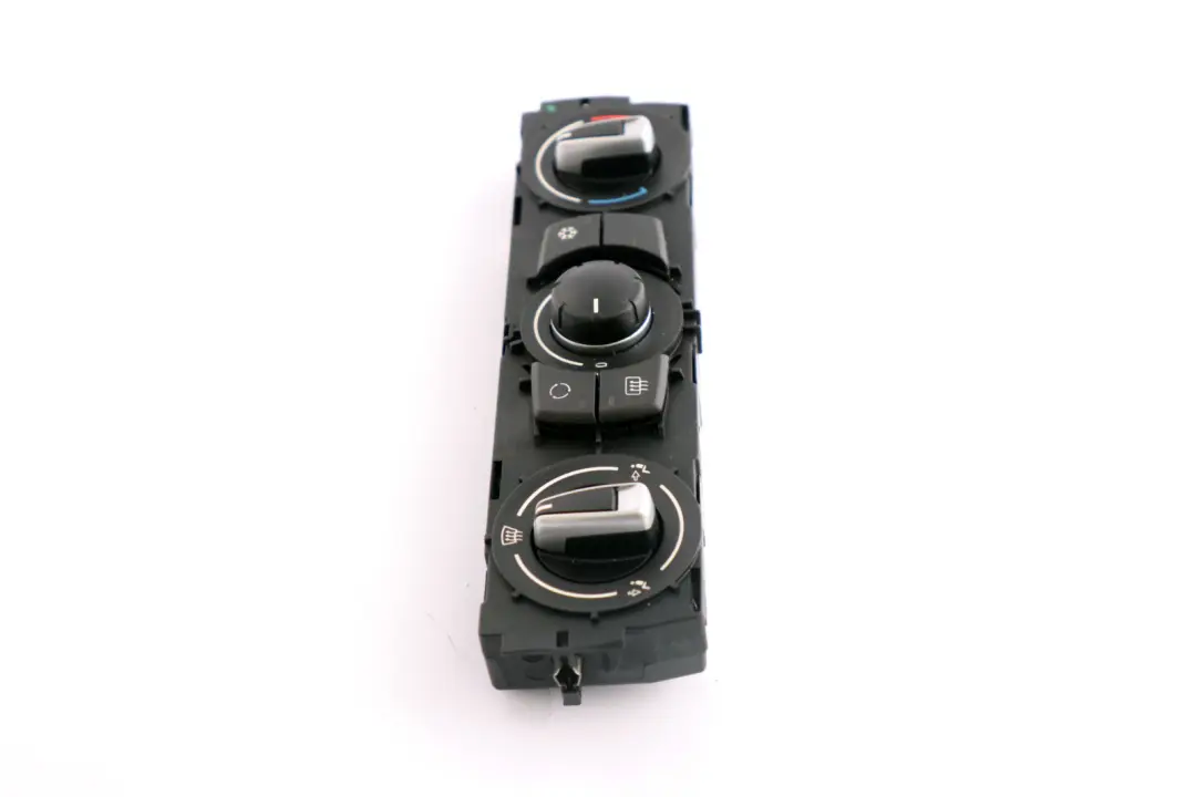 Unidad de Panel de Control de Aire Acondicionado para BMW E90 E91 E92 E93 LCI con número de pieza 9221857 BMW E90 E91 E92 E93 LCI Unidad de Panel de Control de Aire Acondicionado - SKU 9221857 - Número de pieza 9221857