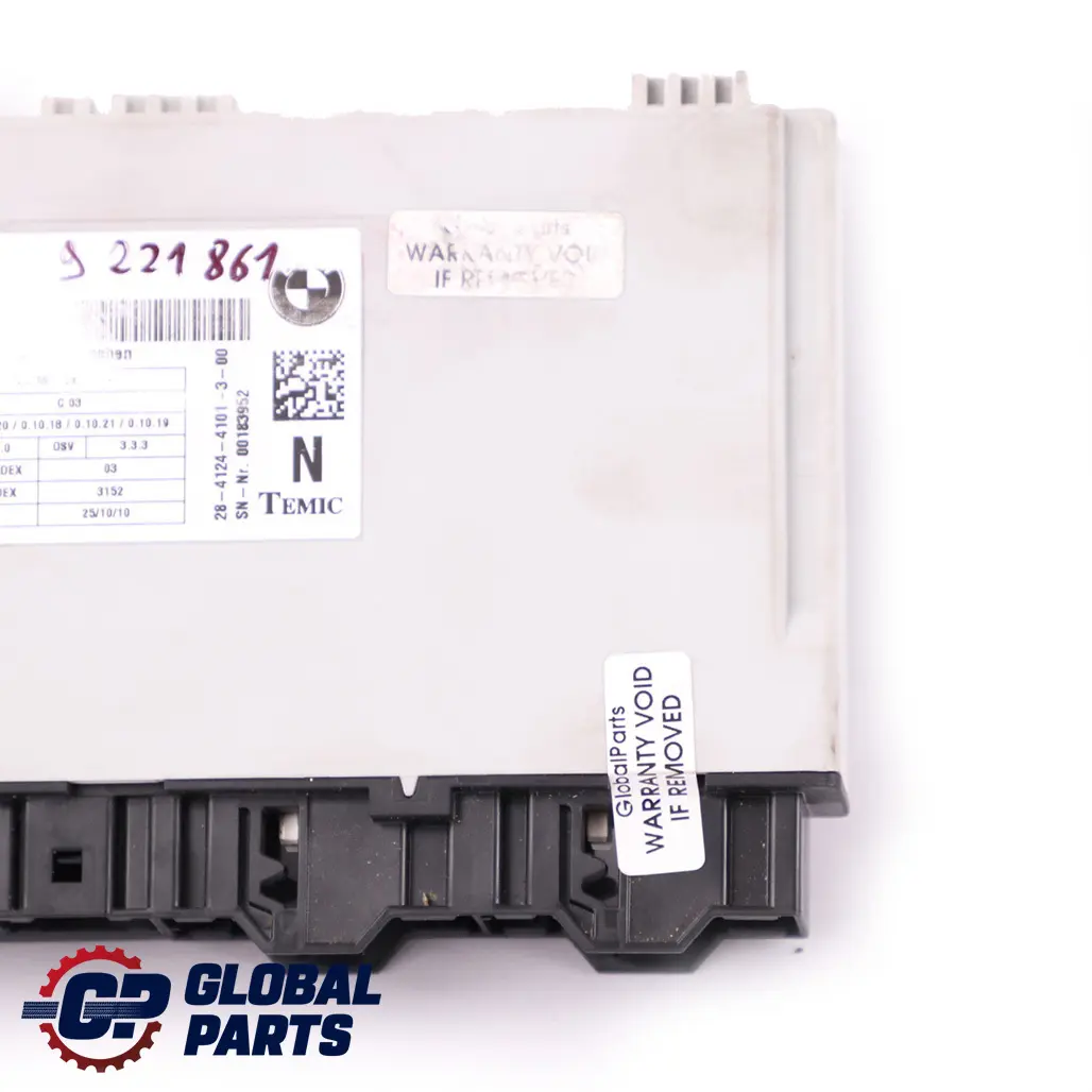 BMW E90 E91 E93 LCI Moduł Sterownik Fotela Przód - SKU 9221861 - Numer Części 9221861