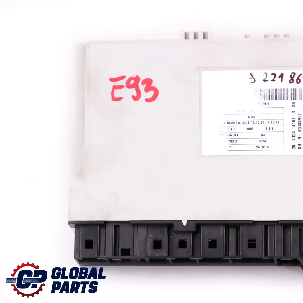 Front Left Right N/O/S Seat Control Module ECU BMW E90 E91 E93 LCI - SKU 9221861 - Part number 9221861