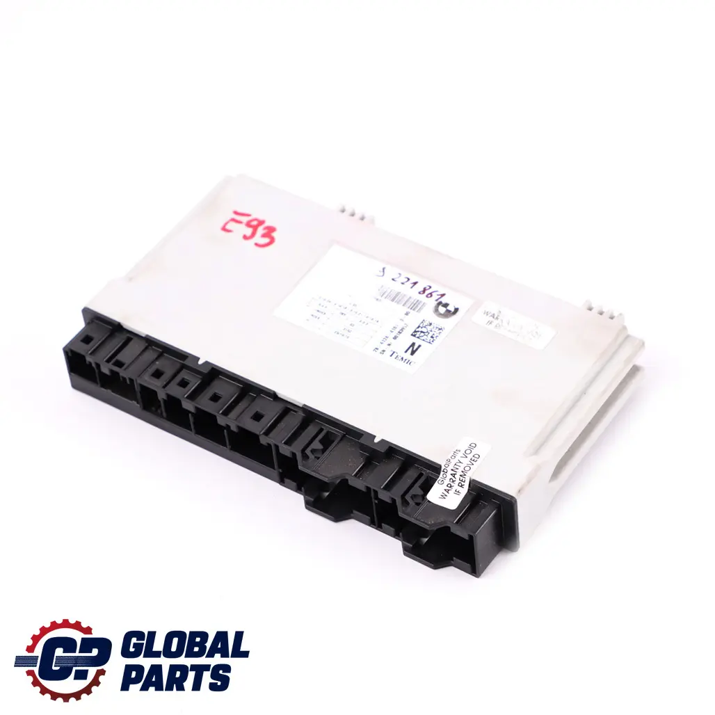 BMW E90 E91 E93 LCI Delantero Izquierdo Derecho Asiento Modulo Control ECU - SKU 9221861 - Número de pieza 9221861