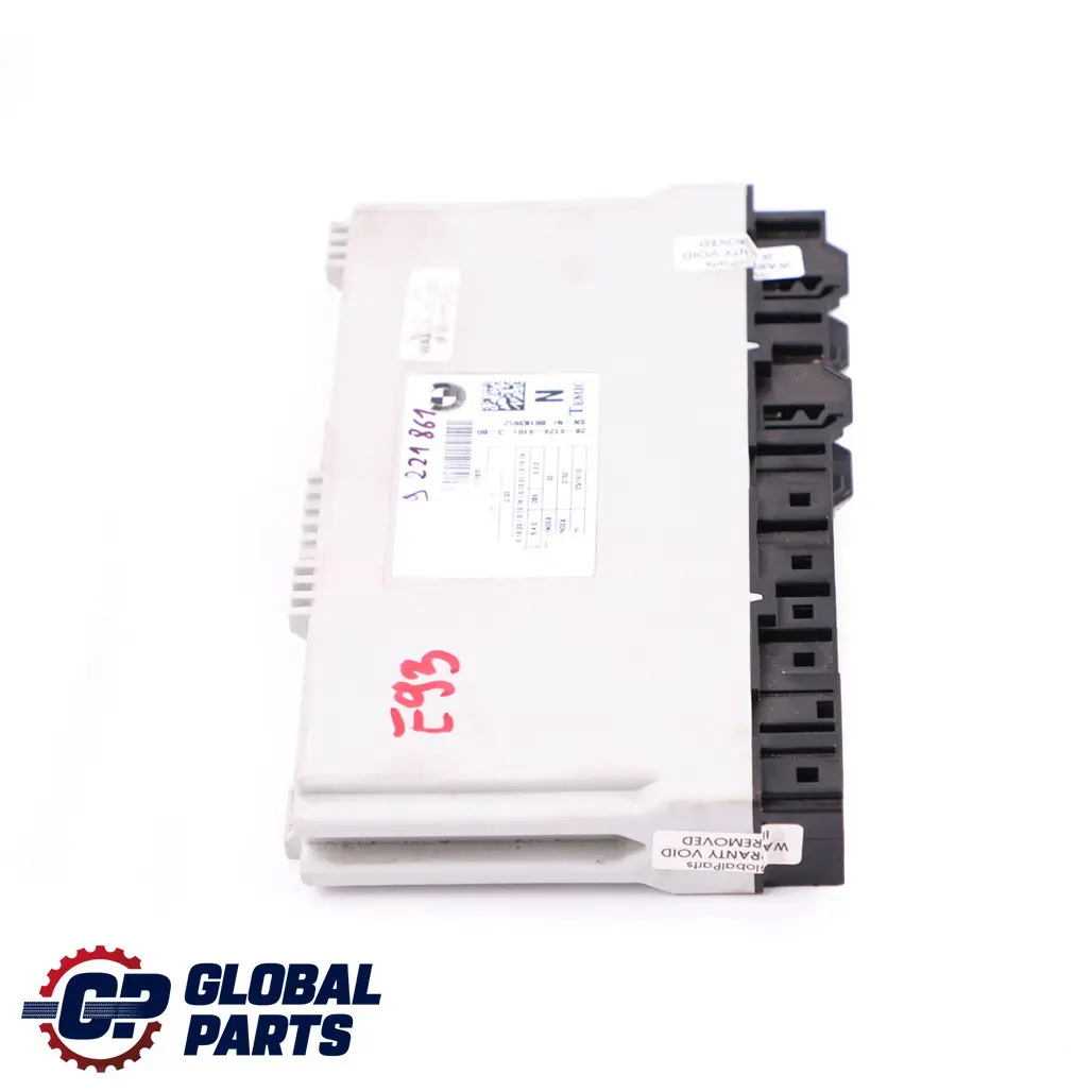 Delantero Izquierdo Derecho Asiento Modulo Control ECU para BMW E90 E91 E93 LCI con número de pieza 9221861 BMW E90 E91 E93 LCI Delantero Izquierdo Derecho Asiento Modulo Control ECU - SKU 9221861 - Número de pieza 9221861