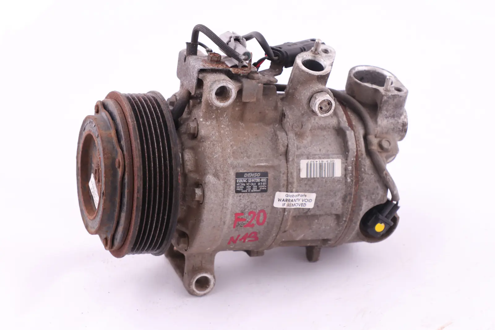 A/C Compressor BMW F20 F21 F30 F31 LCI N13 Air Conditioner Pump 9222296