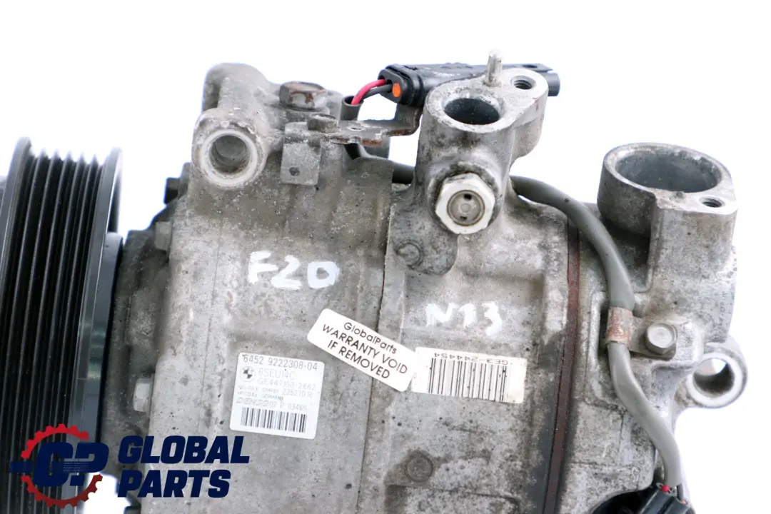 BMW 1 3 Series F20 F21 F30 F31 N13 Air Conditioning A/C Compressor Pump - SKU 9222308 - Part number 9222308