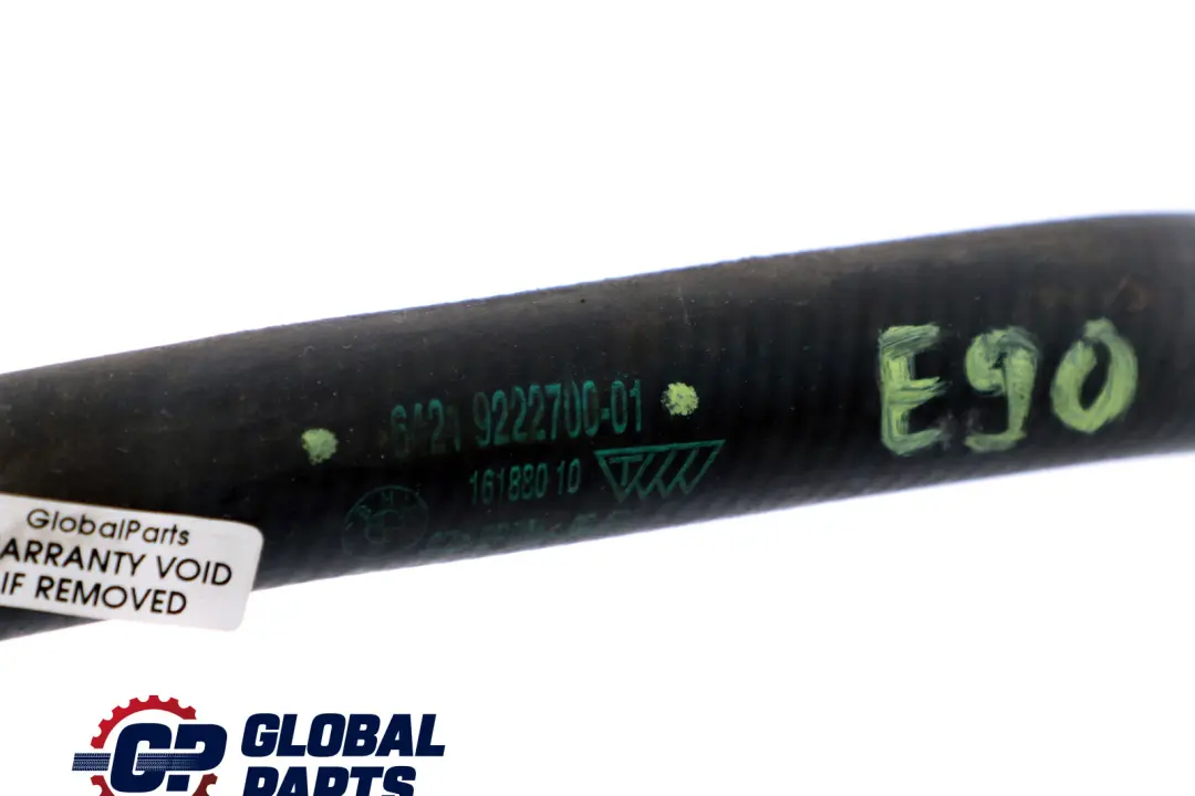 Manguera Entrada Motor Y Calentador Radiador para BMW E90 E91 E92 E93 LCI con número de pieza 9222700 BMW E90 E91 E92 E93 LCI Manguera Entrada Motor Y Calentador Radiador - SKU 9222700 - Número de pieza 9222700