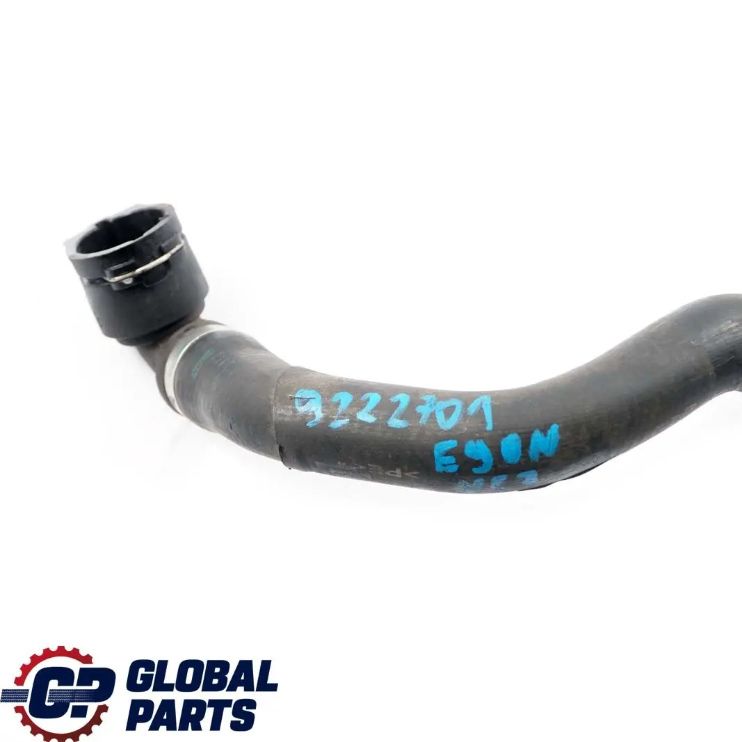 BMW 3 Series E90 E91 LCI E92 E93 N57 Diesel Coolant Hose Pipe Line Tube - SKU 9222701 - Part number 9222701