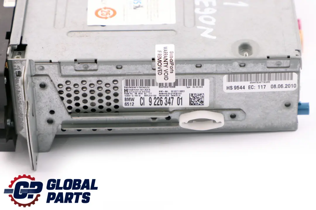 Business System Car Infotaiment Computer CIC para BMW E81 E90 LCI con número de pieza 9223314 BMW E81 E90 LCI Business System Car Infotaiment Computer CIC - SKU 9223314 - Número de pieza 9223314