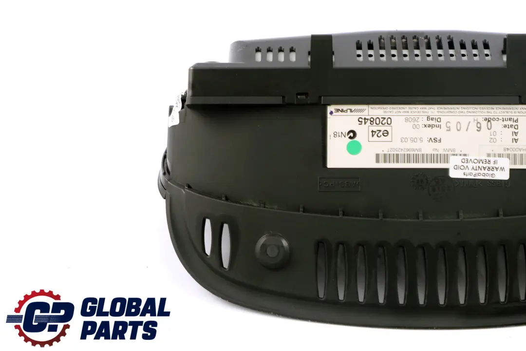 BMW 5 er E60 E61 Bordmonitor 8,8" 6582 - SKU 9224349 - Teilenummer 9224349