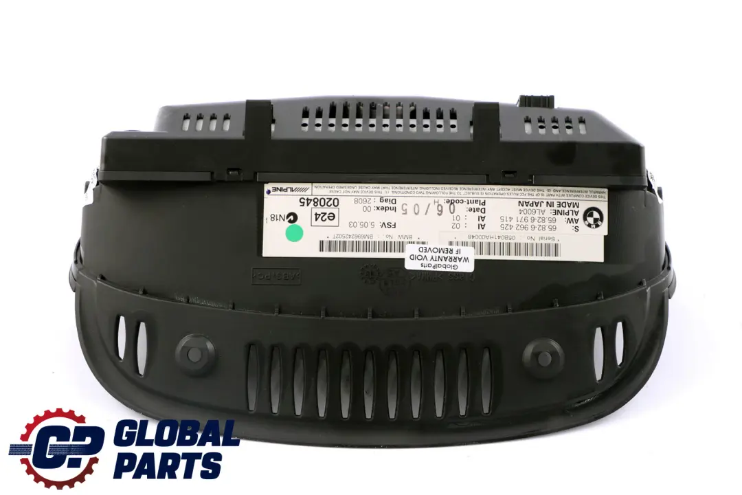BMW 5 er E60 E61 Bordmonitor 8,8" 6582 - SKU 9224349 - Teilenummer 9224349