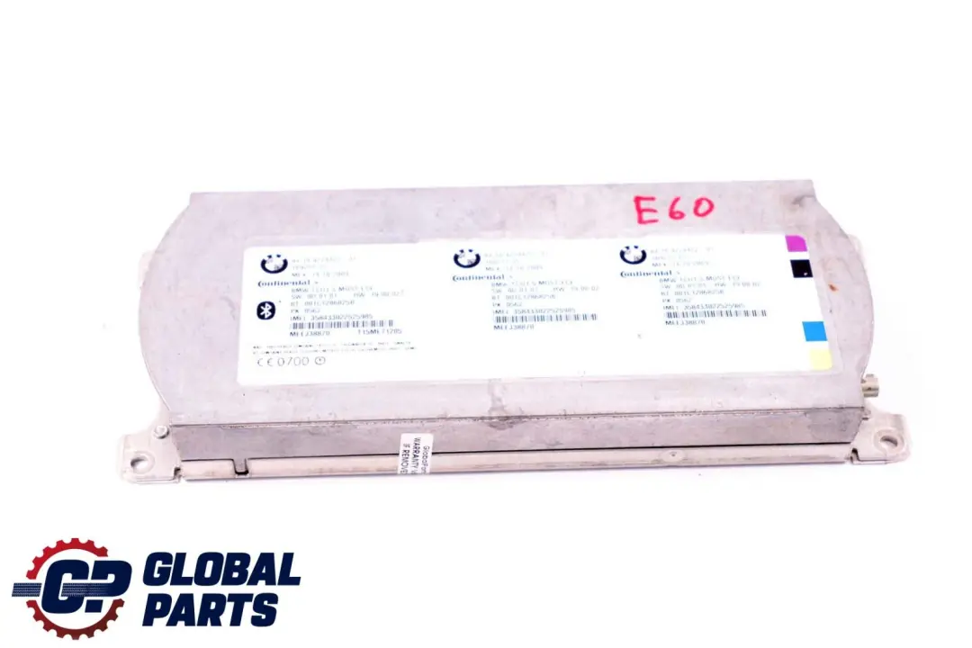 Unité De Contrôle Bluetooth BMW E60 E87 E90 Module Télématique ECU pour à propos du numéro de pièce 9224422 Unité De Contrôle Bluetooth BMW E60 E87 E90 Module Télématique ECU - SKU 9224422 - Numéro de pièce 9224422