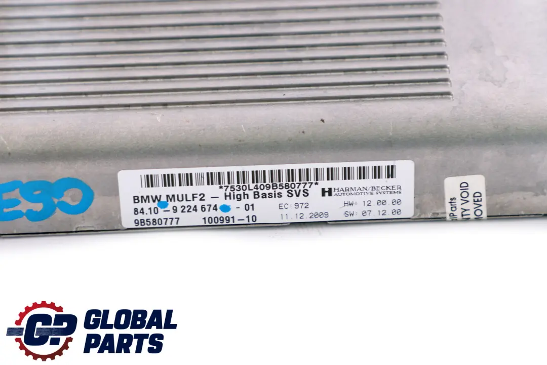 electronique High MULF2 pour BMW E87 LCI E90 E60 Mini R55 R56 à propos du numéro de pièce 9224674 BMW E87 LCI E90 E60 Mini R55 R56 electronique High MULF2 - SKU 9224674 - Numéro de pièce 9224674