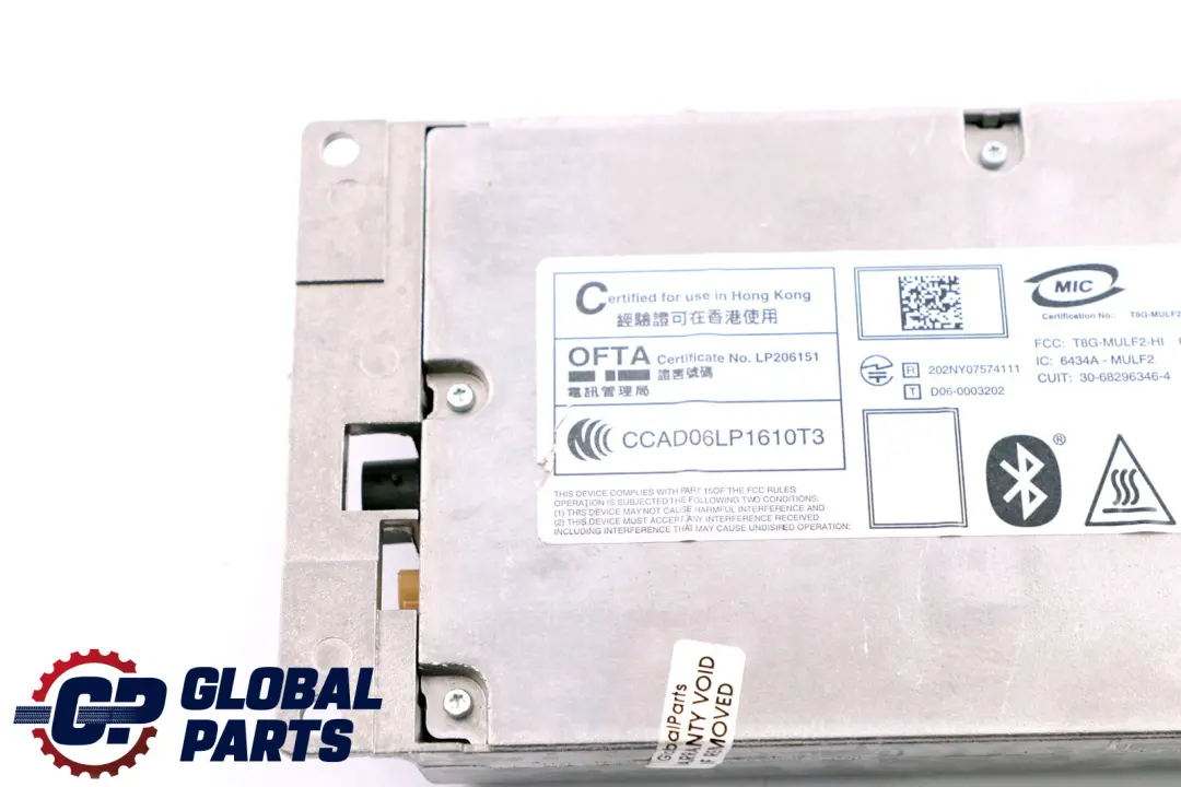 BMW E87 LCI E90 E60 MINI R55 R56 Hands-free Bluetooth Module High MULF2 - SKU 9224674 - Part number 9224674