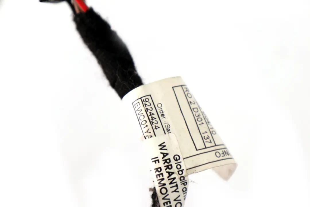 Mini Clubman R55 LCI Cableado Loom Splitdoor Puerta Trasera Izquierda - SKU 9224687 - Número de pieza 9224424