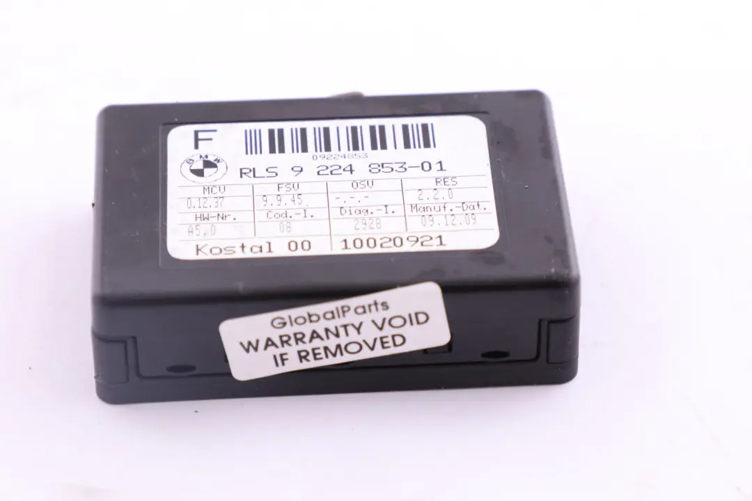 BMW E81 E87 E90 E91 Mini Cooper R56 Rain and Light Sensor - SKU 9224853 - Part number 9224853