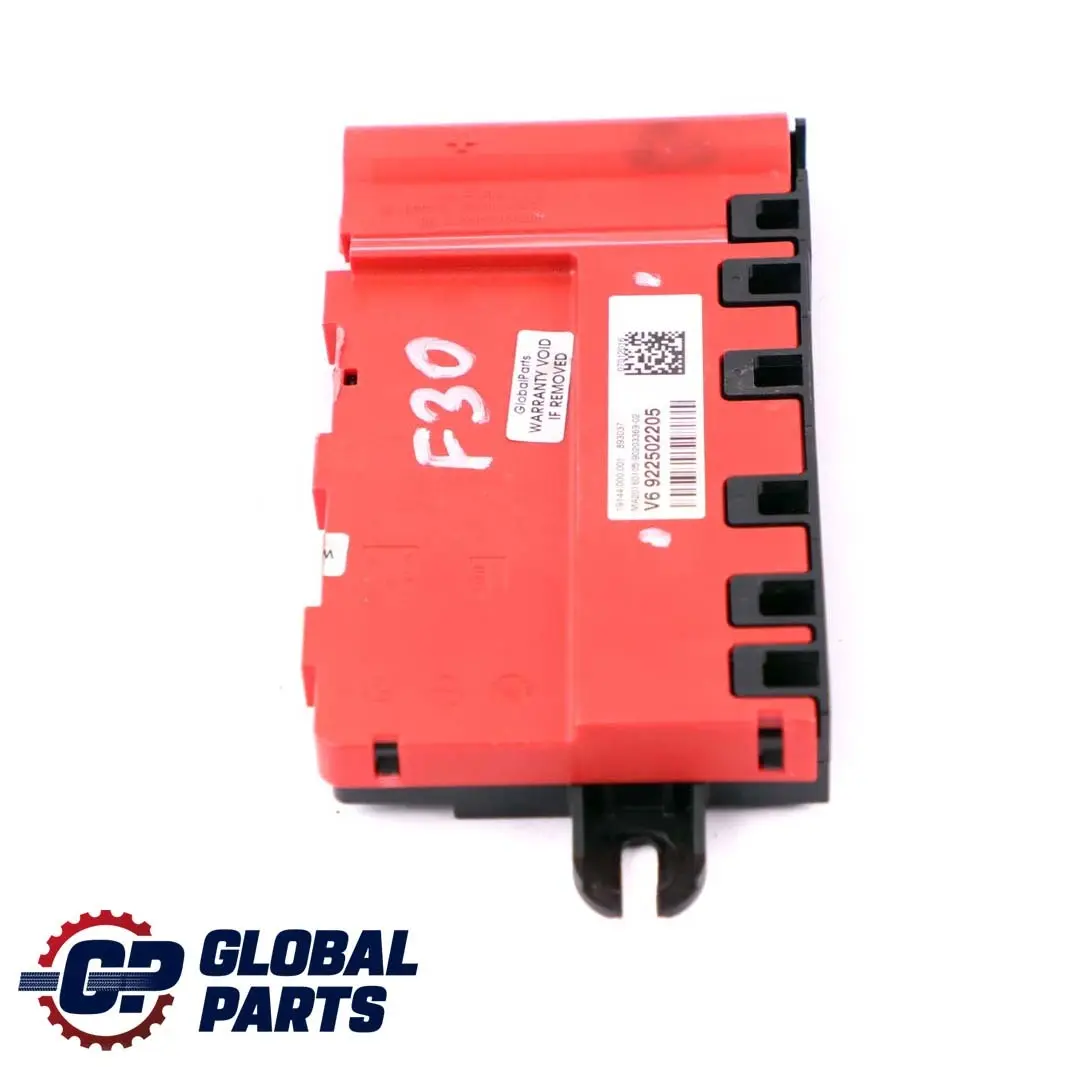 BMW F22 F30 F31 F32 Alimentation de la batterie B Boîte de distribution - SKU 9225022 - Numéro de pièce 9225022