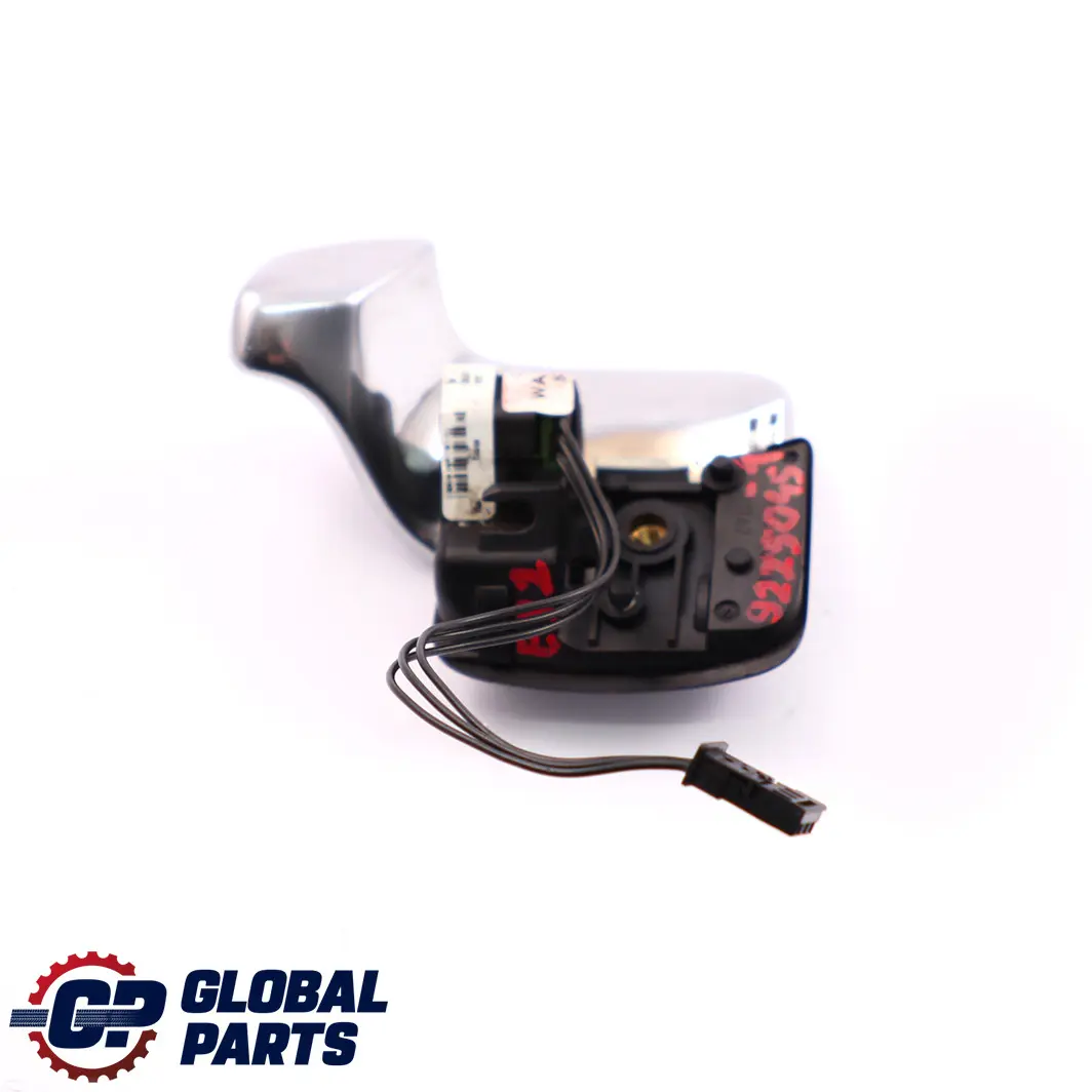 Caja de Cambios Automatica Palanca Cambios Volante Cromo Perla Gris para BMW E92 E93 con número de pieza 9225045 BMW E92 E93 Caja de Cambios Automatica Palanca Cambios Volante Cromo Perla Gris - SKU 9225045-1 - Número de pieza 9225045