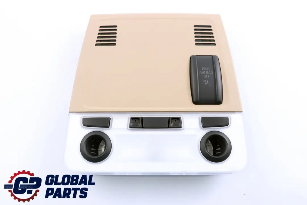 Unidad Interruptor Control de Luces de Techo Beige para BMW X1 3 E84 E90 E91 E92 LCI con número de pieza 9225488 BMW X1 3 E84 E90 E91 E92 LCI Unidad Interruptor Control de Luces de Techo Beige - SKU 9225488 - Número de pieza 9225488