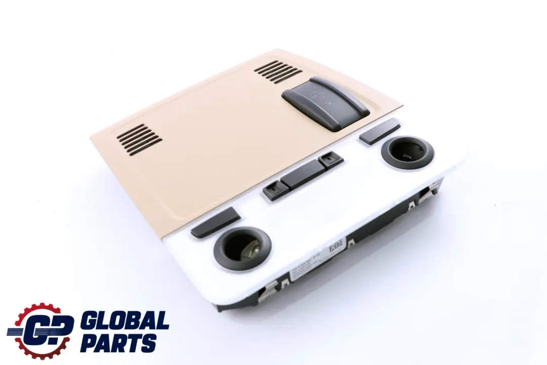 Unidad Interruptor Control de Luces de Techo Beige para BMW X1 3 E84 E90 E91 E92 LCI con número de pieza 9225488 BMW X1 3 E84 E90 E91 E92 LCI Unidad Interruptor Control de Luces de Techo Beige - SKU 9225488 - Número de pieza 9225488