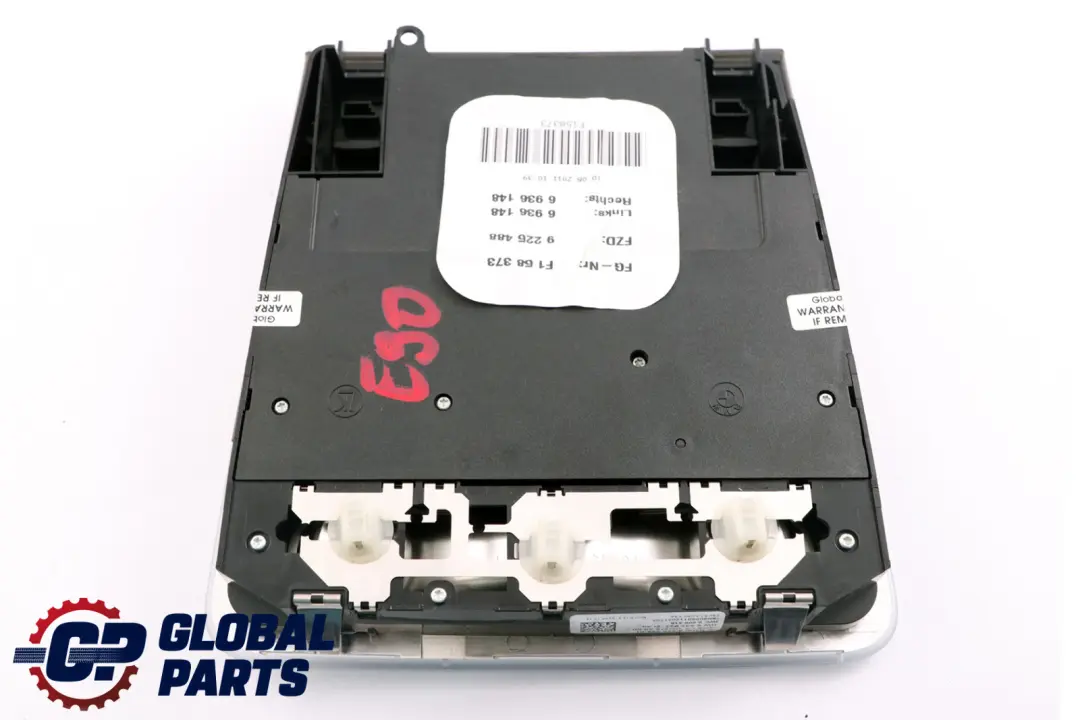 BMW X1 3 E84 E90 E91 E92 LCI Unidad Interruptor Control de Luces de Techo Beige - SKU 9225488 - Número de pieza 9225488
